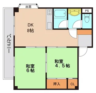 千葉県松戸市新松戸1【マンション】の間取り