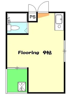 ソフィアフラット【2階】の間取り