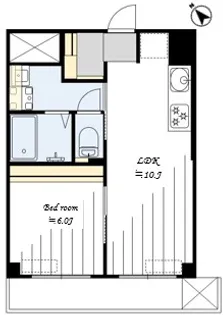 第3フォンタナ駒沢【2階】の間取り