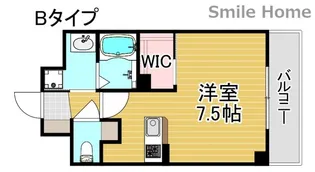 SOFIA住吉大社【7階】の間取り