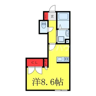 セレア【1階】の間取り