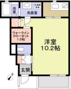 埼玉県八潮市大瀬3【アパート】の間取り