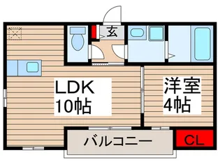 River Village 鴻巣【1階】の間取り