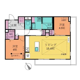 AZU【3階】の間取り