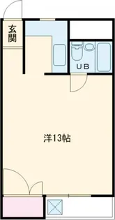 南大通りハイツ【8階】の間取り