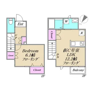 J・URBAN赤塚の間取り