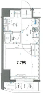 AZEST東十条【4階】の間取り