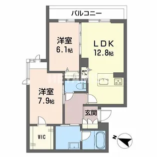シャーメゾン フェアリーステージ【3階】の間取り