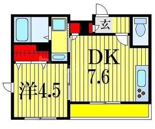 千葉県船橋市本町5【マンション】の間取り