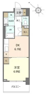 ステイブル協和【10階】の間取り
