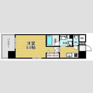 エスペランサ上前津【10階】の間取り