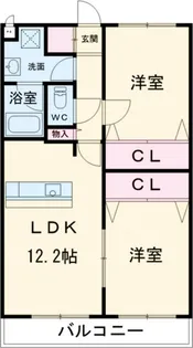 ウィステリア【2階】の間取り