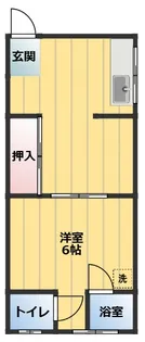 中山文化【2階】の間取り