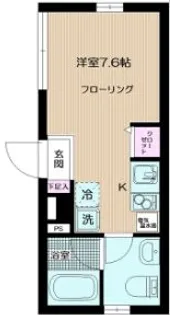 東京都北区赤羽2【マンション】の間取り