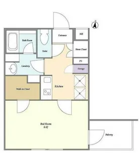 コンポジット中目黒【3階】の間取り