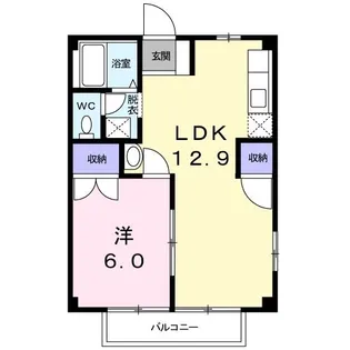 アーバンヒルズ【1階】の間取り