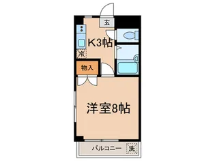 クレドール【1階】の間取り