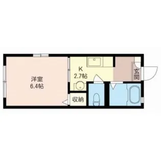 ソフィアKII【2階】の間取り