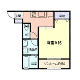 ハイツエスラソ【2階】の間取り