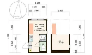 グランテリア西落合【2階】の間取り