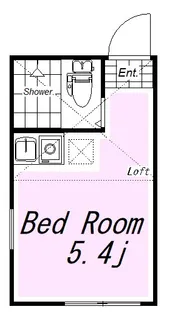 ユナイト富岡マリンジェッター【1階】の間取り