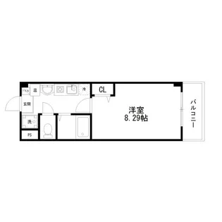 ハウスアミューズメントII【2階】の間取り