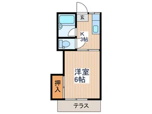 サニ-コ-ポ【1階】の間取り