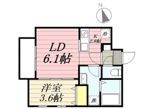 Cherim西鉄久留米IV【1階】の間取り