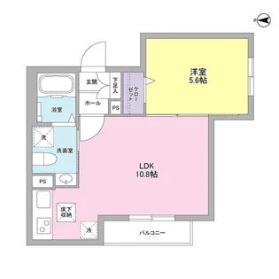 SILVERADO PRAiRiE【1階】の間取り