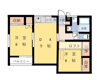 St.weave C【2階】の間取り