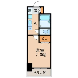 アメニティ泉【2階】の間取り