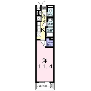 サンエアリー二番館【2階】の間取り