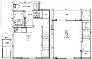 シェシャンフルール若林の間取り
