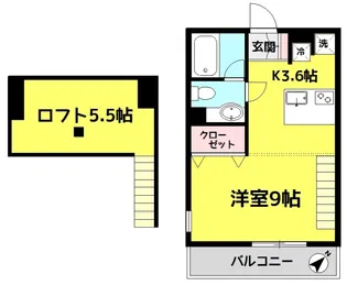 フォルトゥーナ【1階】の間取り