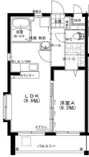 ハートピュアYIII【4階】の間取り