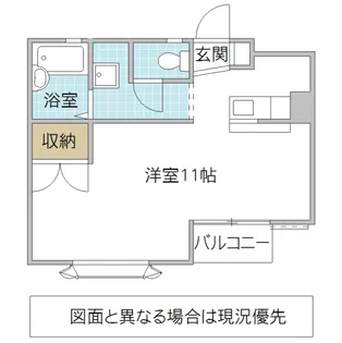 ラベンダーハイツ B棟【1階】の間取り