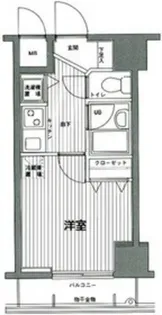 グランド・ガーラ麻布十番【4階】の間取り