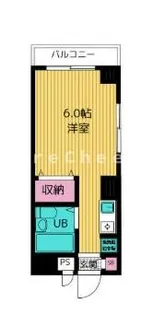 フラワーマンション【3階】の間取り