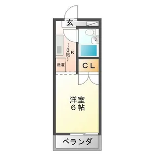 アトリエK【1階】の間取り