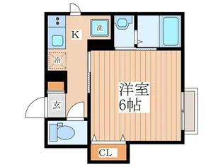 アリビオ柳沢【1階】の間取り