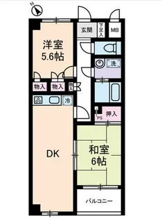 ゾアール茗荷谷【2階】の間取り