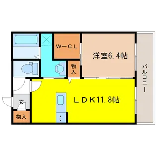 VIVO CASA【3階】の間取り