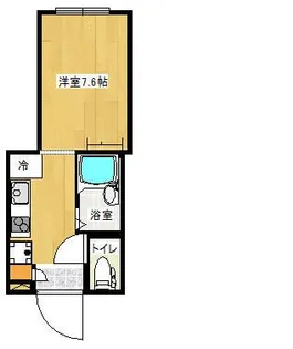 AZESTーRENT石神井公園【2階】の間取り