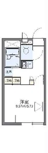 レオパレスシマサン17【2階】の間取り