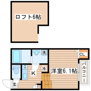 Stage葉山【2階】の間取り