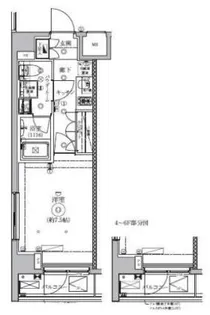 セジョリ池袋West【2階】の間取り