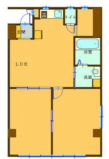 東和ビル【3階】の間取り