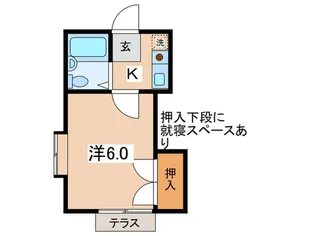 eコート【1階】の間取り