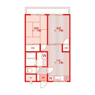 ヒールドビル【3階】の間取り