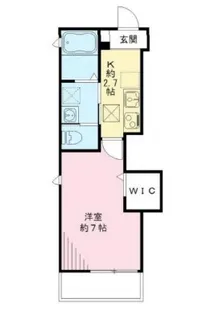 ボンジュール上北沢【1階】の間取り